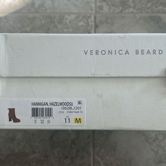 Veronica Beard Hannigan Suede Platform Boots in Hazelwood, New, Size 11 - Picture 12 of 15